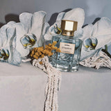 parfum ethereal, produk katalog. minyak wangi biru muda. parfum mewah indonesia. parfum wangi vanilla.