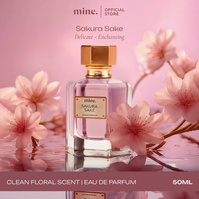 Mine Perfumery Japanese Harmony - Buy 1 Get 5 | Bundling Sakura Sake & Tatami 50 ml Free 3 Vial
