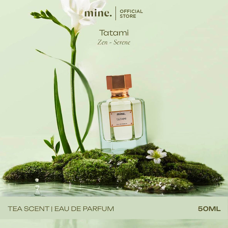 Mine Perfumery Japanese Harmony - Buy 1 Get 5 | Bundling Sakura Sake & Tatami 50 ml Free 3 Vial